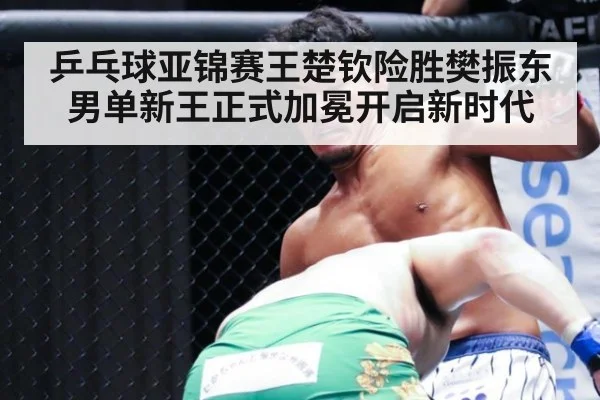乒乓球亚锦赛王楚钦险胜樊振东男单新王正式加冕开启新时代
